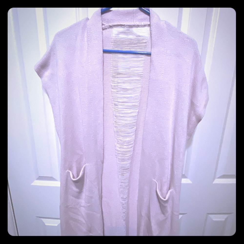 Pink Burned out Duster